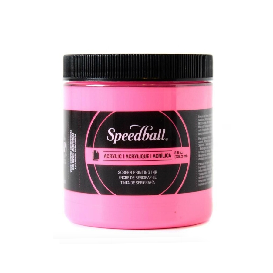 Acrylic Ink - Fluorescent Hot Pink - 8 oz.